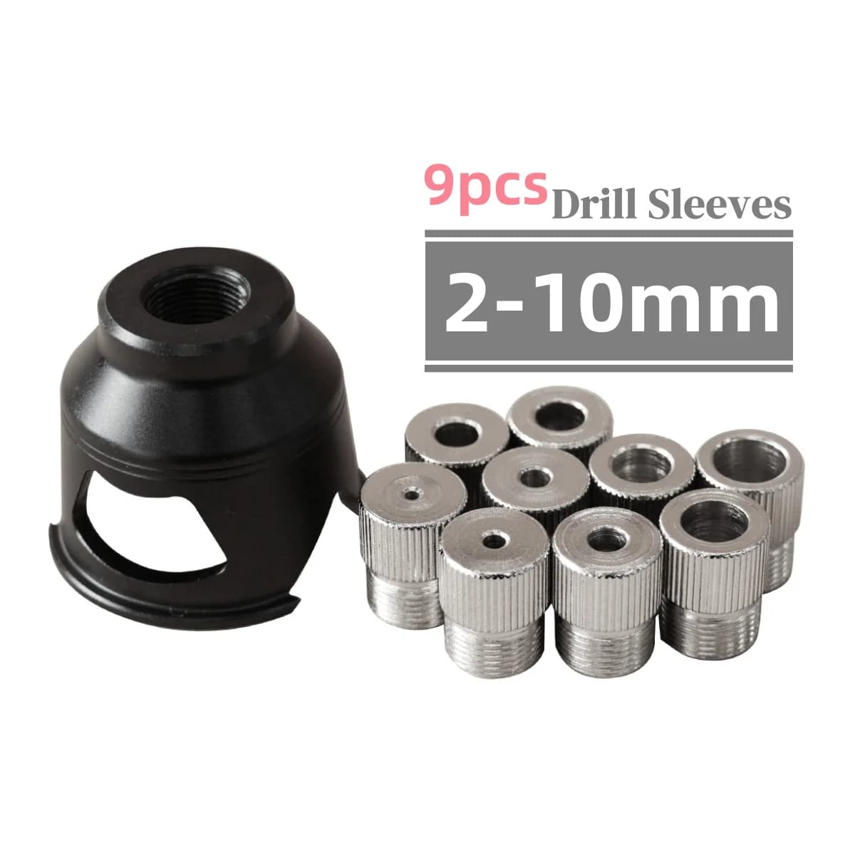 Vertikal borrningsguide för dowel, kit, 2-10 mm