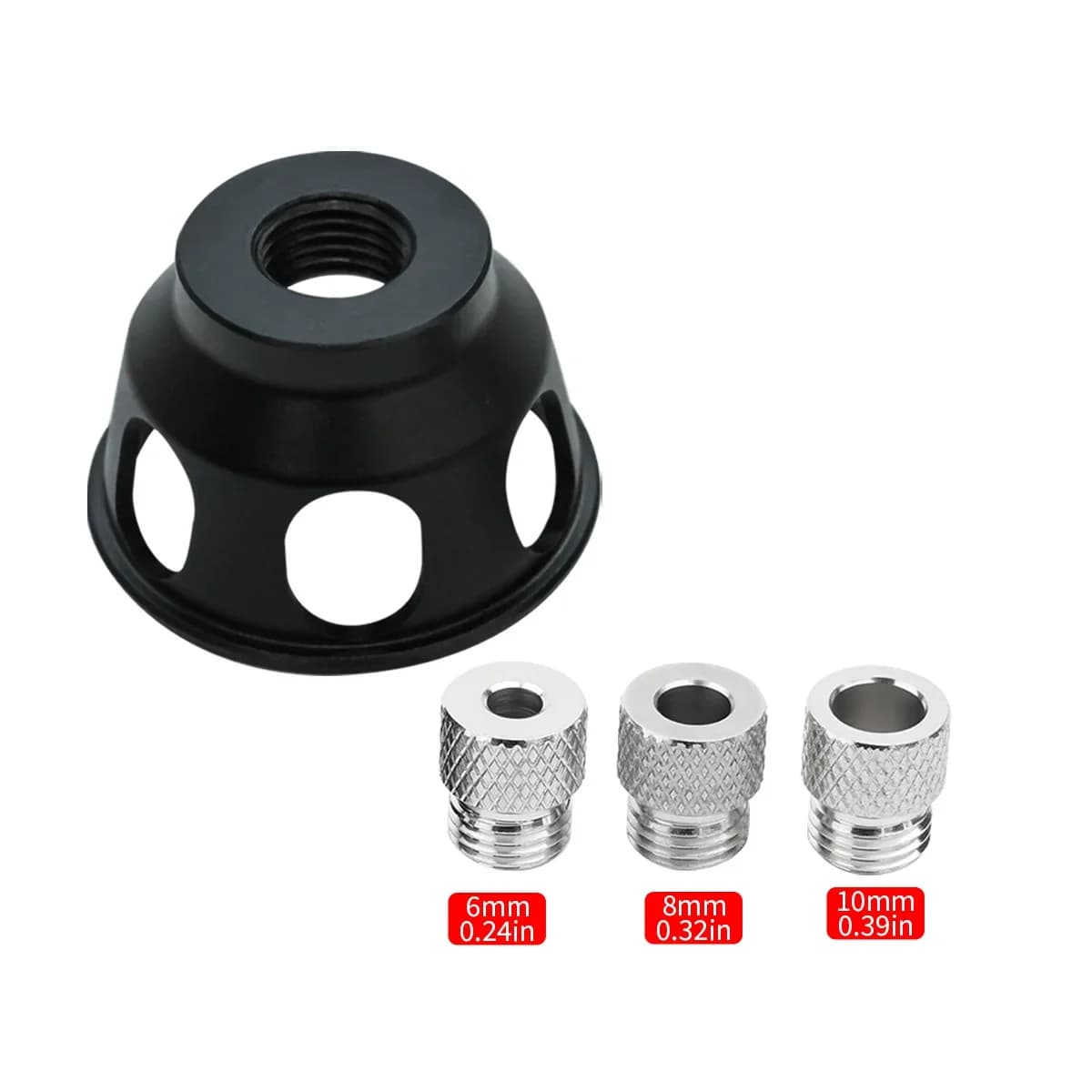 Aluminium Vertikal Borrningsguide Jig Kit 3-10mm