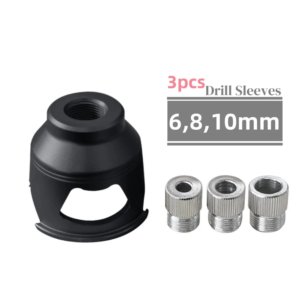 Vertikal borrningsguide för dowel, kit, 2-10 mm