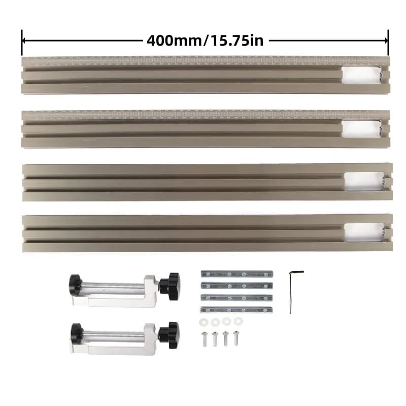 400 mm aluminiumskena för trimmaskin