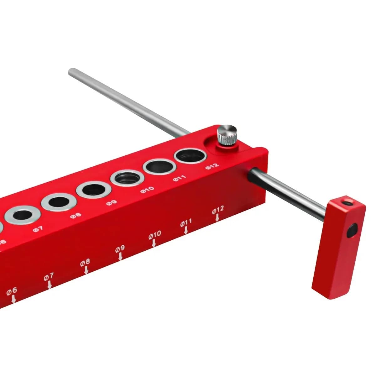 3-12mm vertikal självcentrerande fickhål borr guide