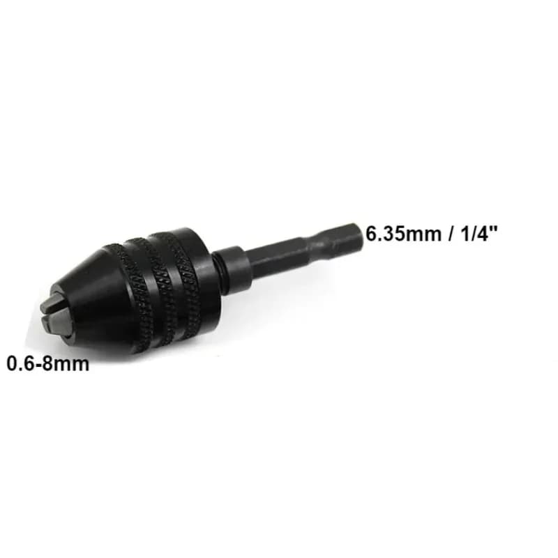 Snabbväxlande minichuck 0,3–8,0 mm
