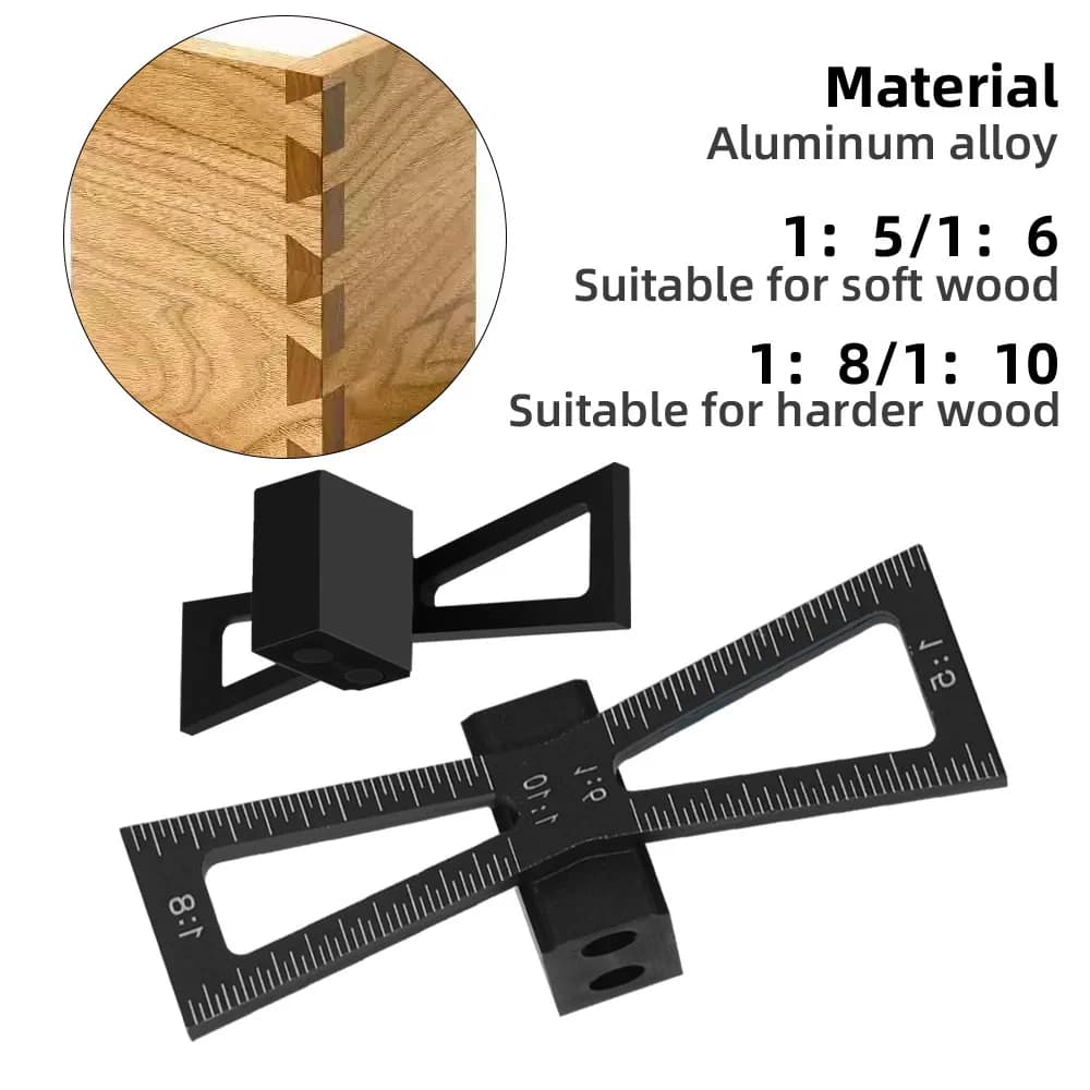 Aluminiumskabel för dovetail med flera lutningar
