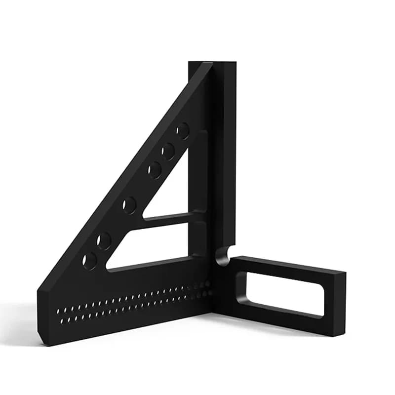 Aluminiumlegering 3D-multivinkelmått och ritnål