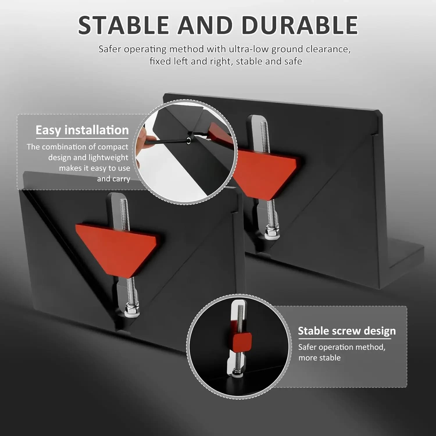 2-pack aluminium räthörnings-splineguide för snickeri