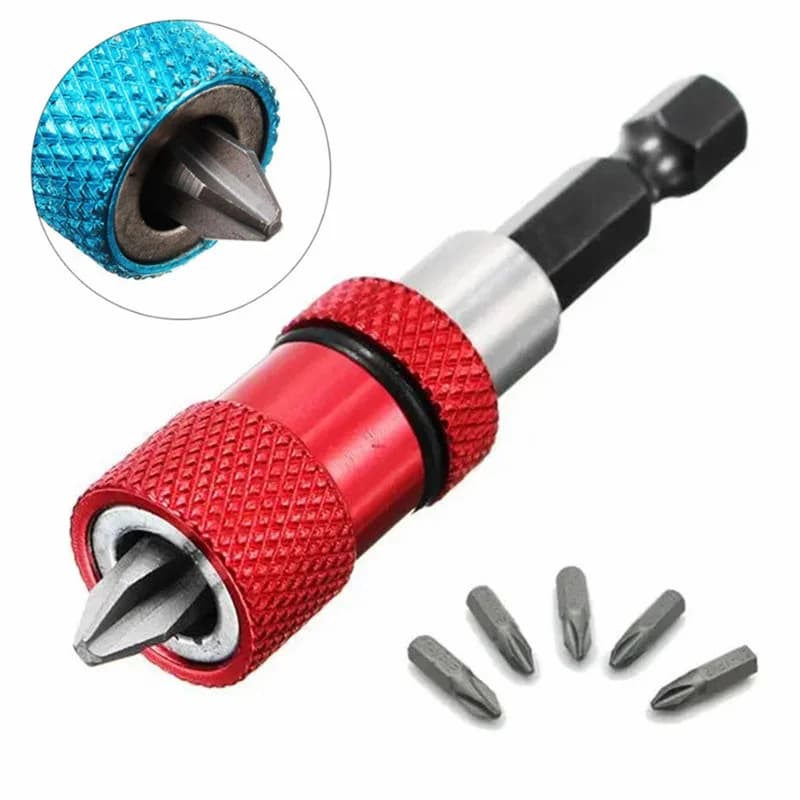 60 mm justerbar magnetisk skruvmejselbit med hexskaft